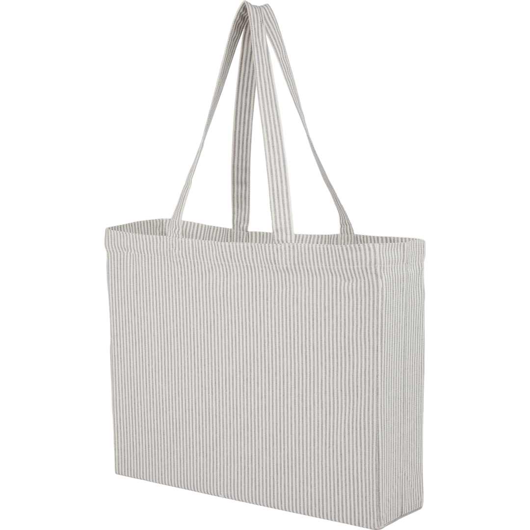  Striped Pacific Recycled Cotton Shopper Tote - 7901-53