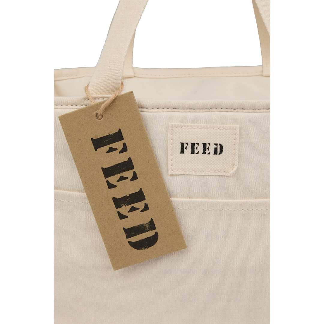 Feed FEED Organic Cotton 9 Can Lunch Cooler - 9009-19 Natural