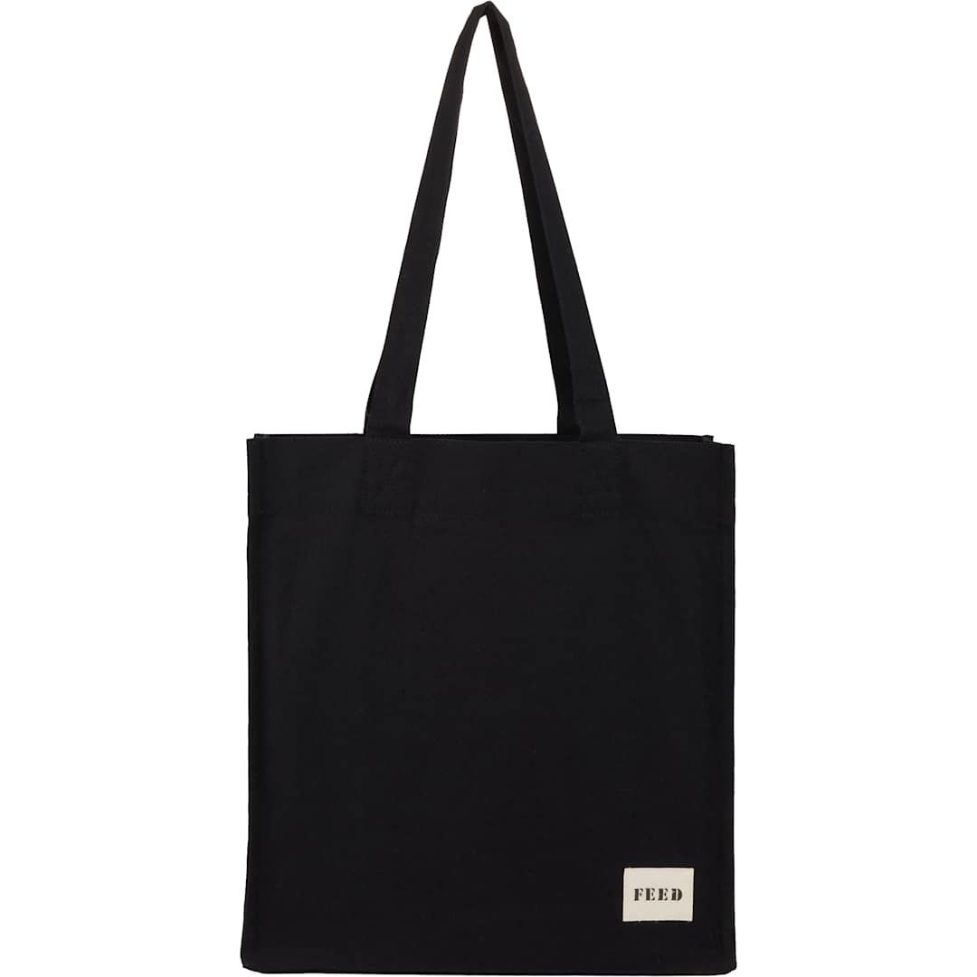 Feed FEED Organic Cotton Book Tote - 9009-20 Black