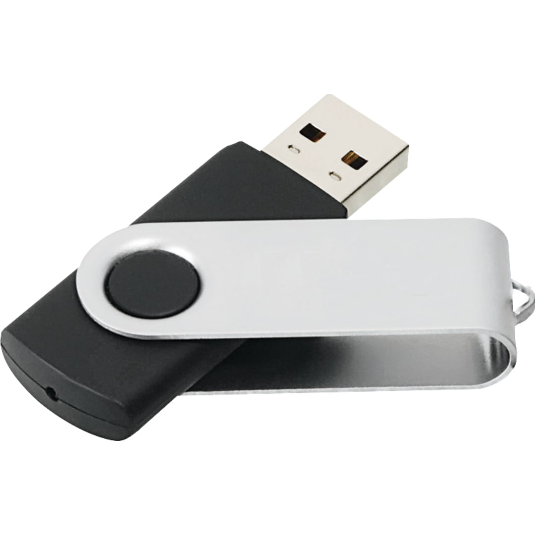 Rotate Flash Drive 4GB - 1690-49 Black