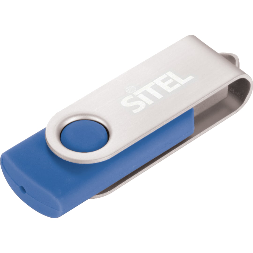 Rotate Flash Drive 4GB - 1690-49 Blue
