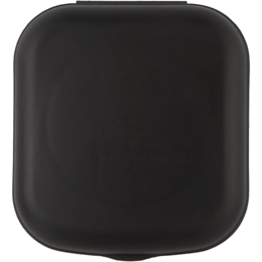 Bullet Recycled Contact Lens Travel Kit w Mirror - SM-1423 Black