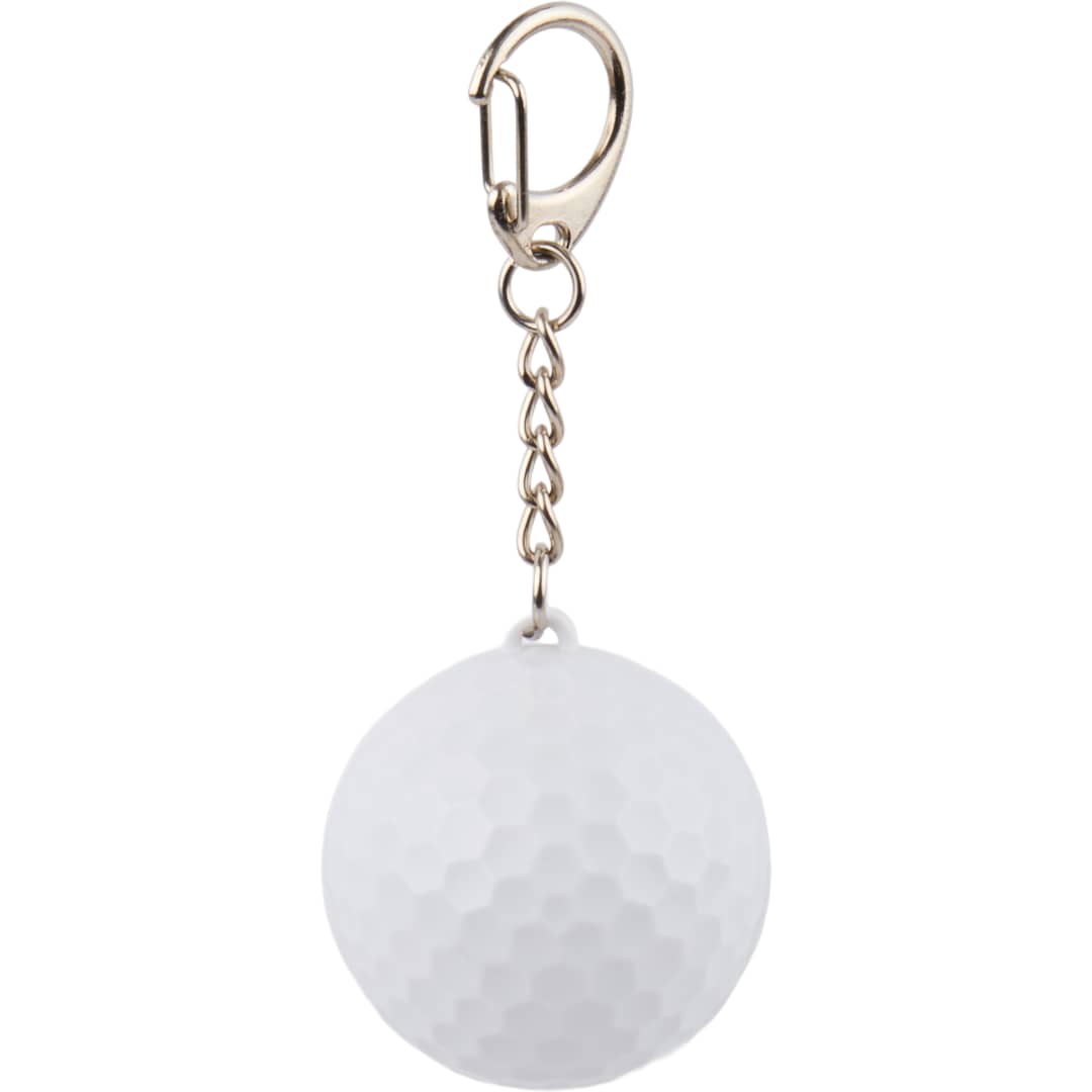 Golf SPF 15 Lip Balm Keychain - SM-1728 White