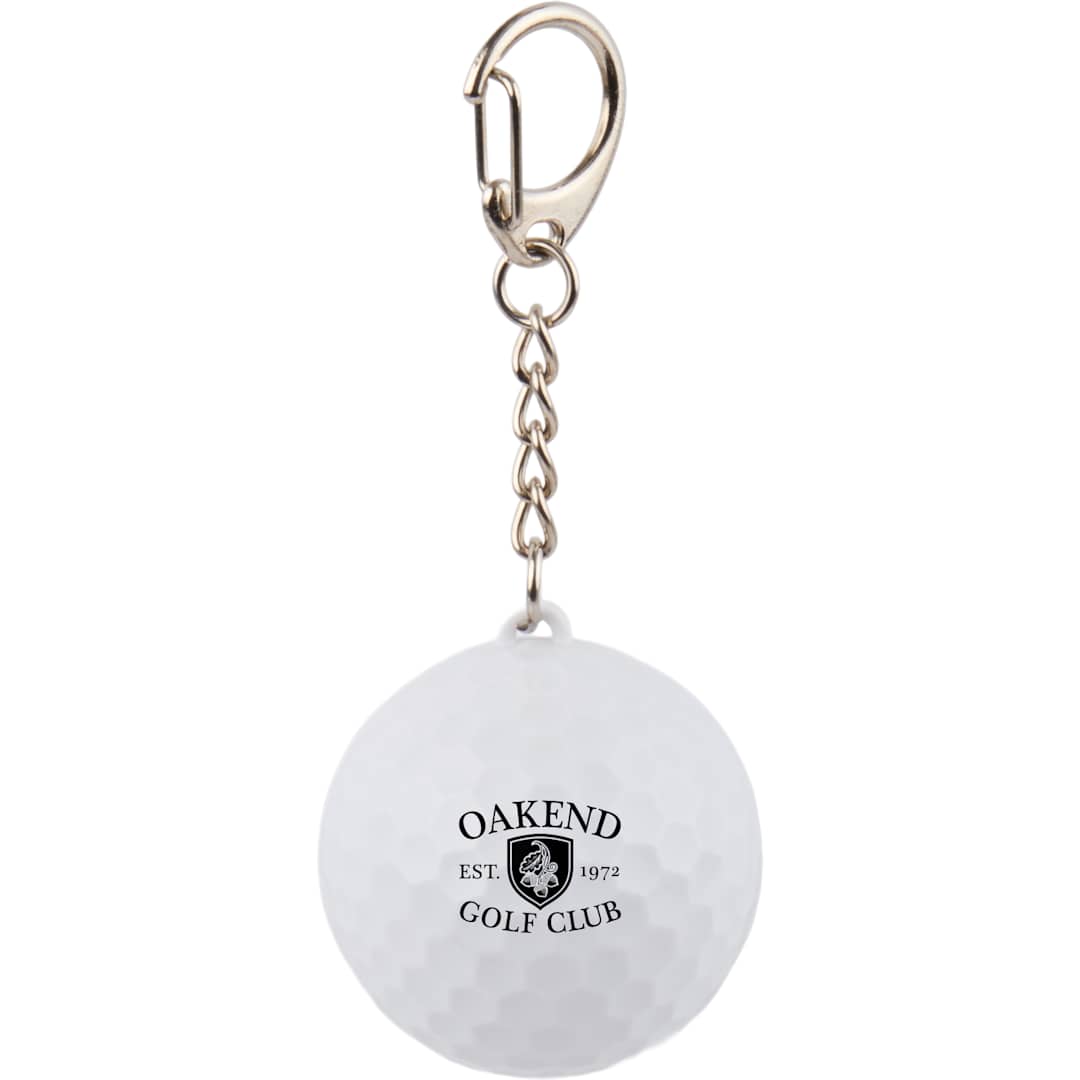 Golf SPF 15 Lip Balm Keychain - SM-1728 White