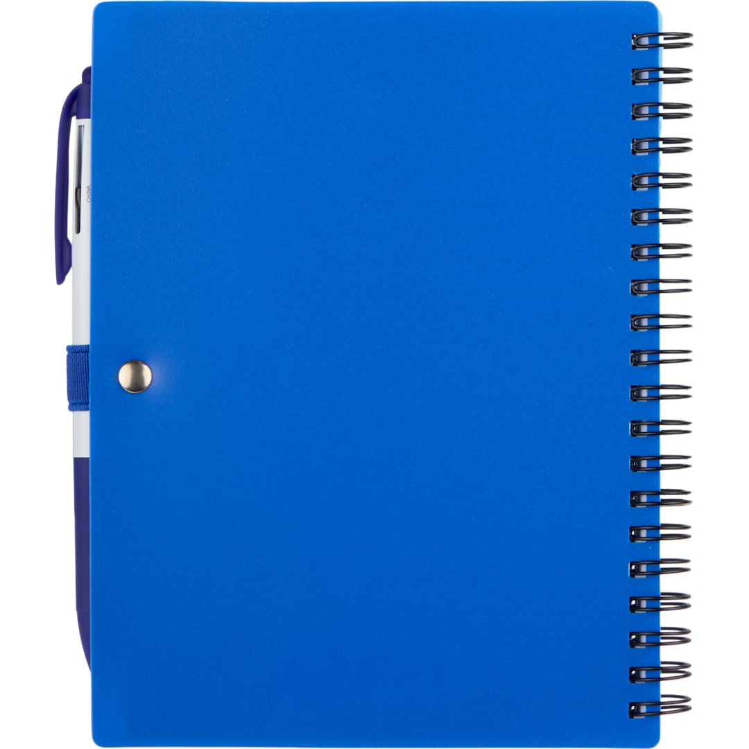 5” x 7” FSC® Recycled Stash Spiral Notebook - SM-5339 Blue