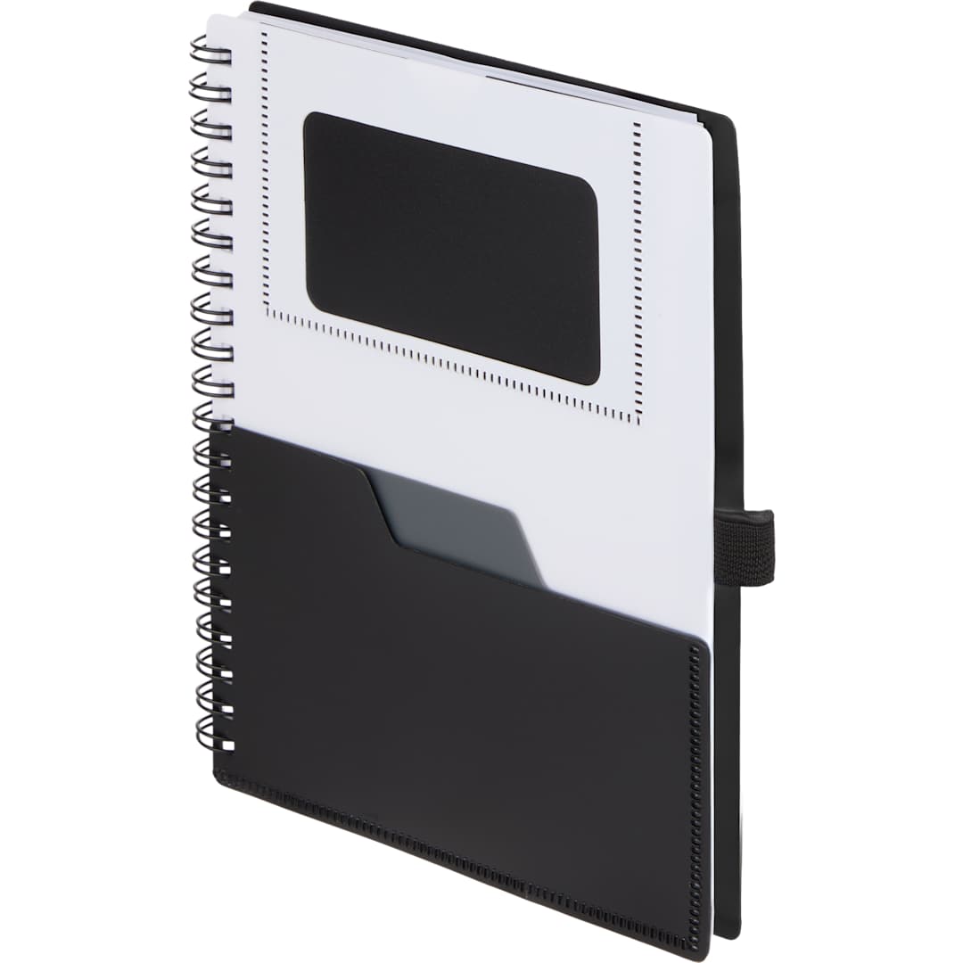  5” x 7” FSC® Recycled Stash Spiral Notebook - SM-5339