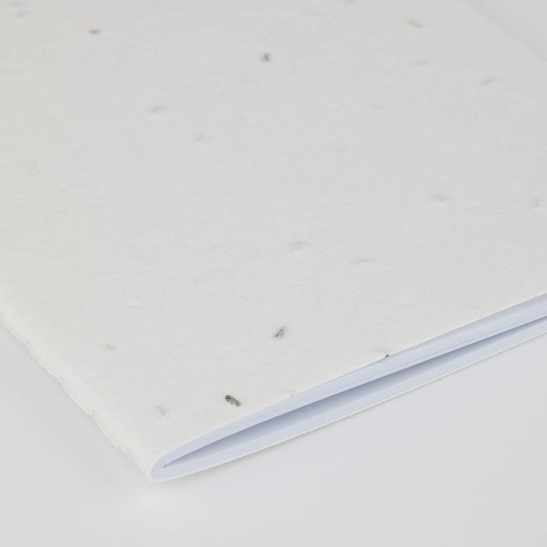 4” x 6” Seed Paper Meeting Notebook - SM-5343 Tan