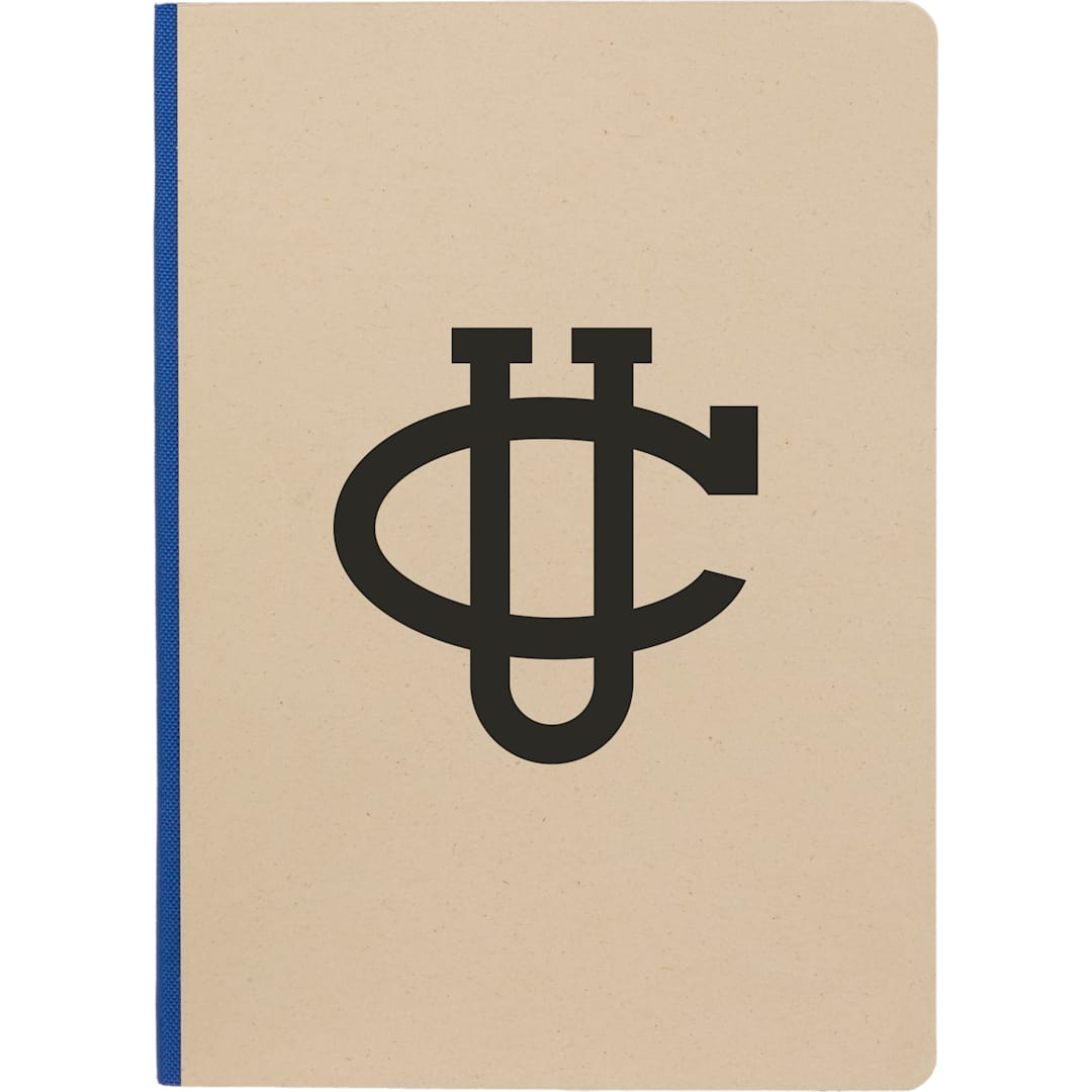 5" x 7" Sugarcane Paper Meeting Notebook - SM-5344 Blue