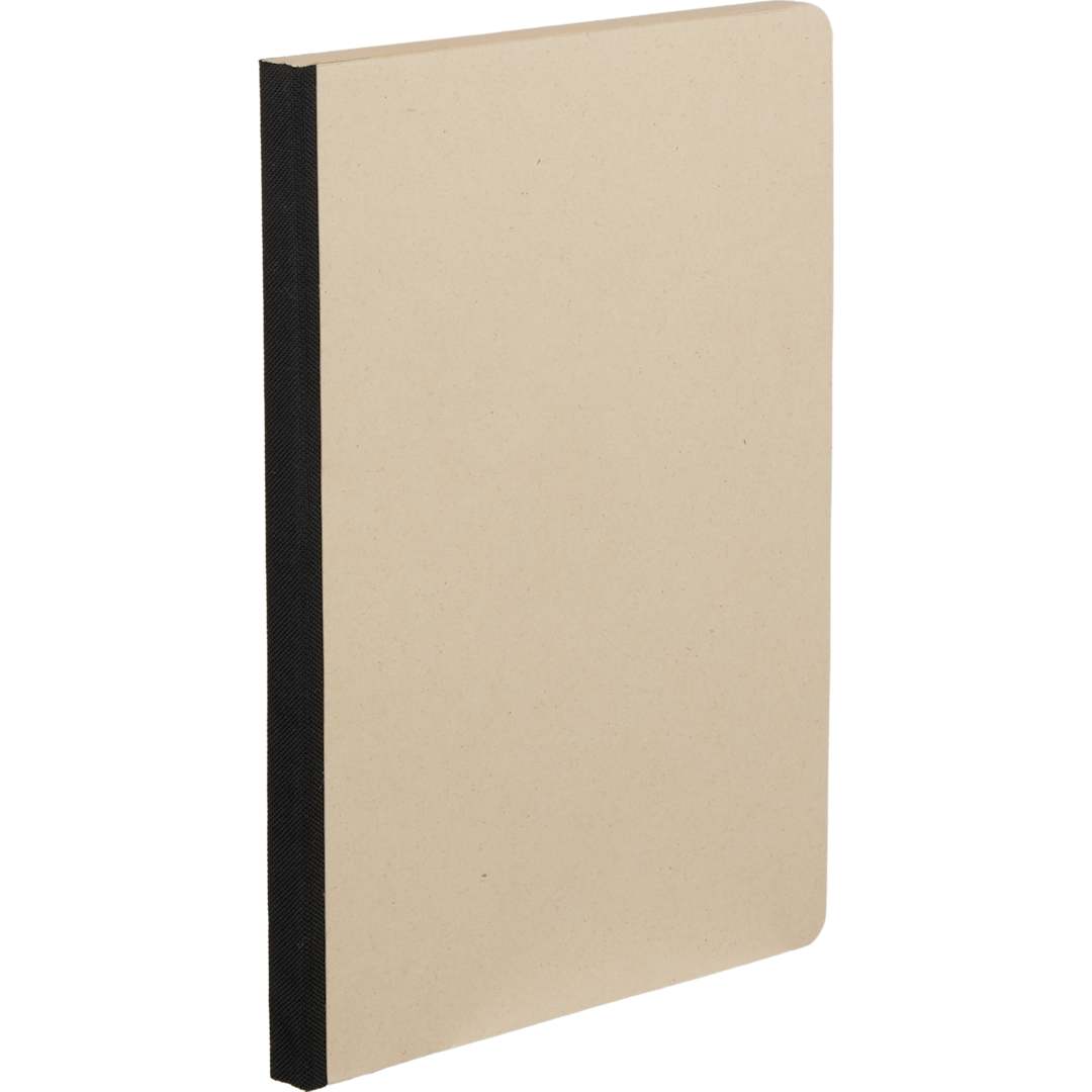 5" x 7" Sugarcane Paper Meeting Notebook - SM-5344 Black