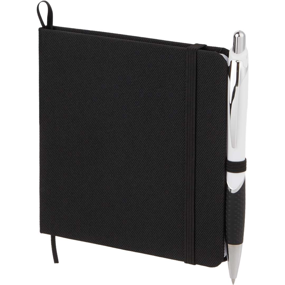 Bullet 4.7" x 4.7" Remark Recycled Square Notebook - SM-5345 Black
