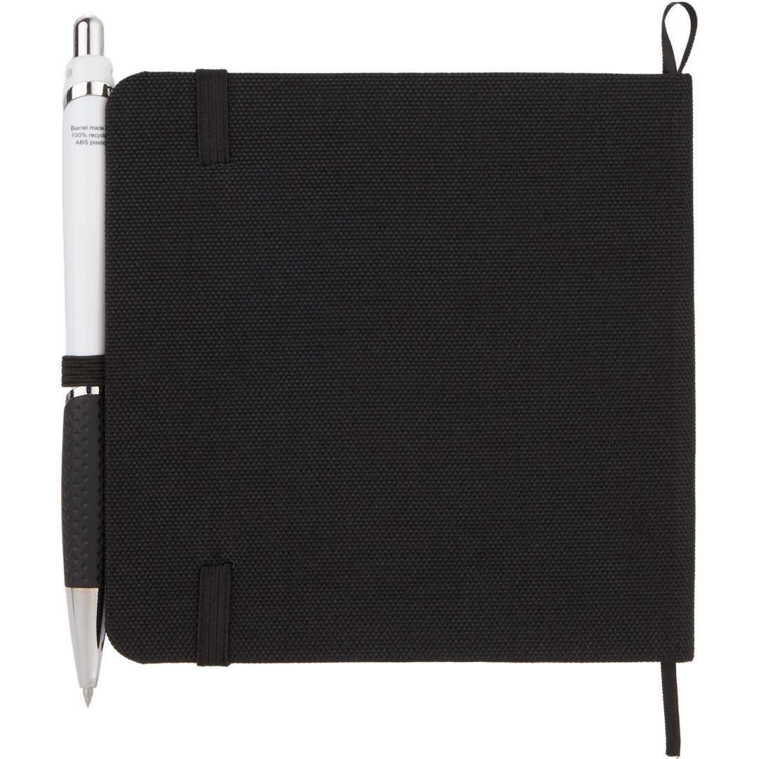 Bullet 4.7" x 4.7" Remark Recycled Square Notebook - SM-5345 Black