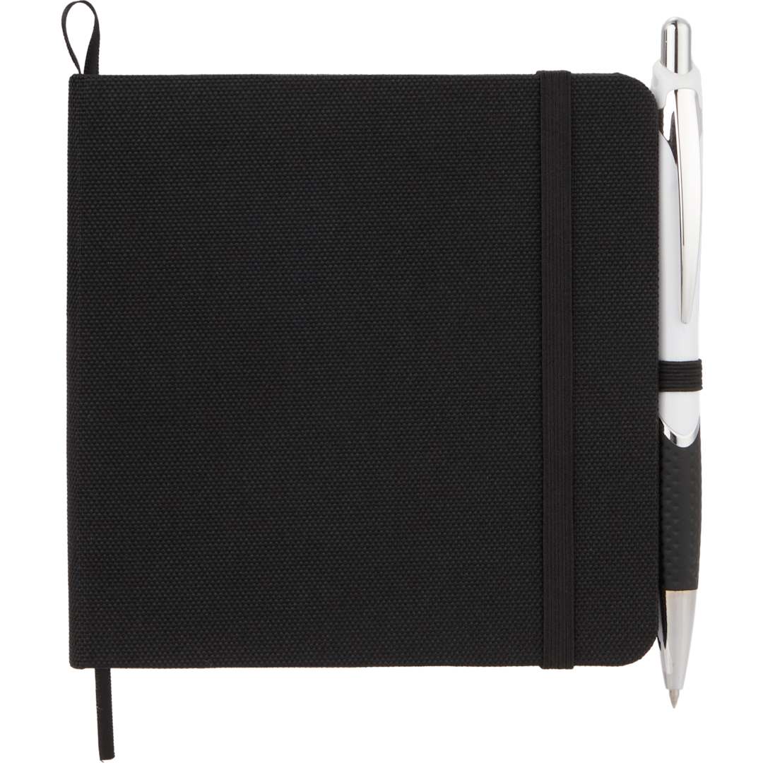 Bullet 4.7" x 4.7" Remark Recycled Square Notebook - SM-5345 Black