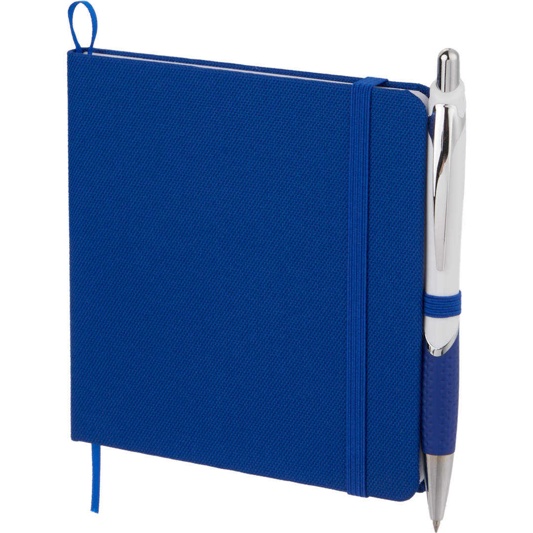 Bullet 4.7" x 4.7" Remark Recycled Square Notebook - SM-5345 Blue