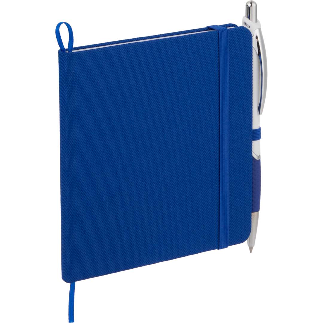 Bullet 4.7" x 4.7" Remark Recycled Square Notebook - SM-5345 Blue