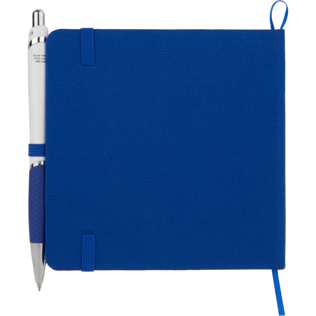 Bullet 4.7" x 4.7" Remark Recycled Square Notebook - SM-5345 Blue