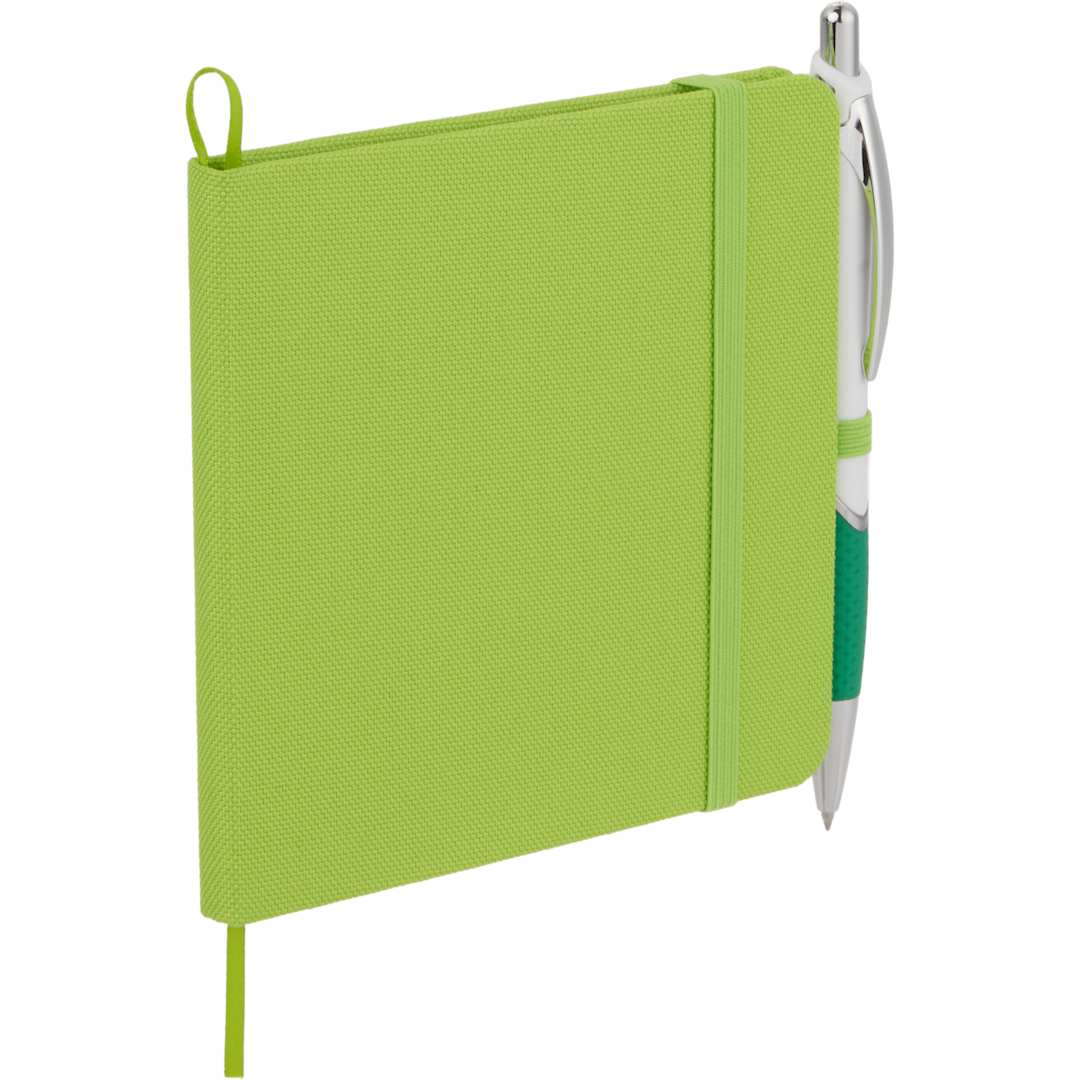 Bullet 4.7" x 4.7" Remark Recycled Square Notebook - SM-5345 Green