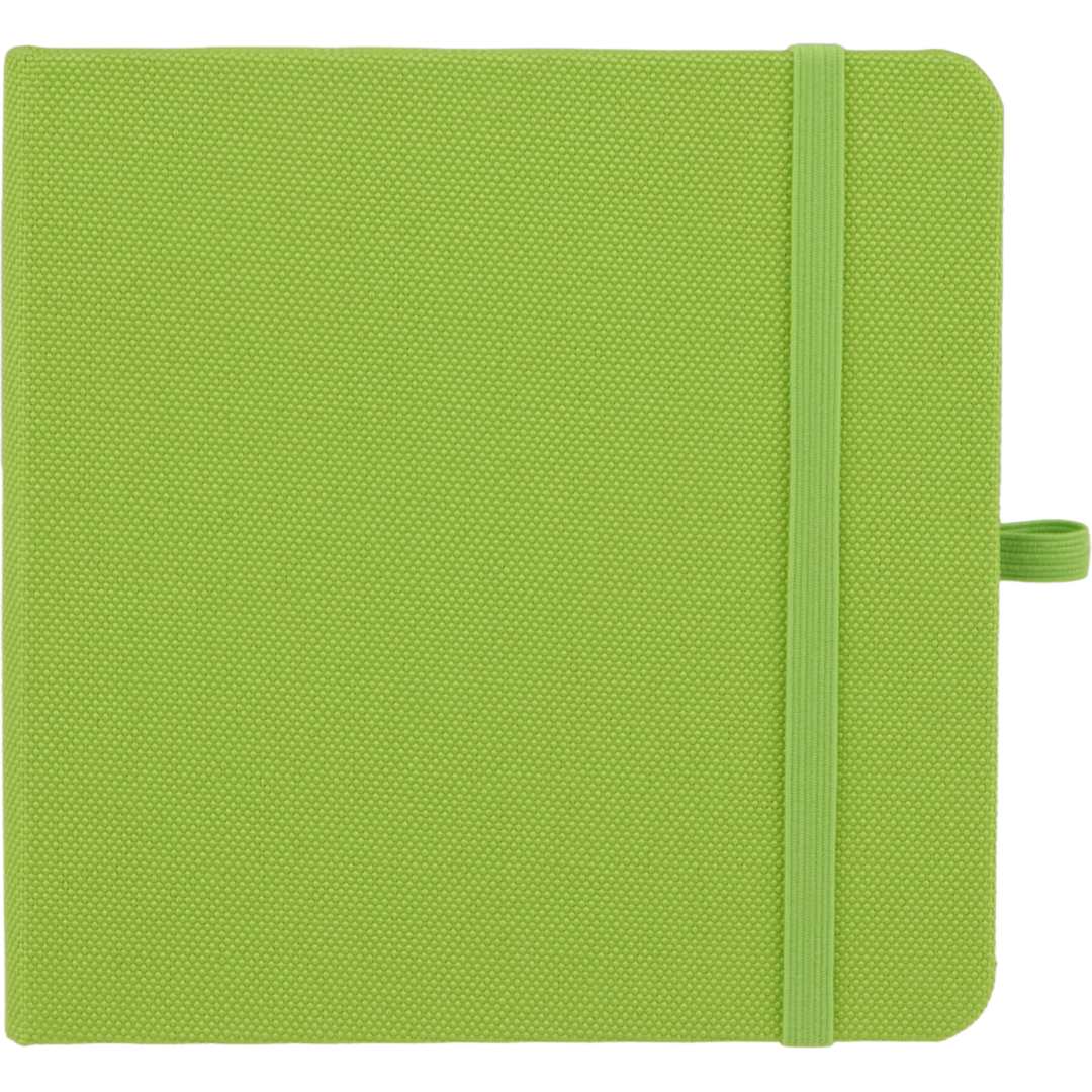 Bullet 4.7" x 4.7" Remark Recycled Square Notebook - SM-5345 Green