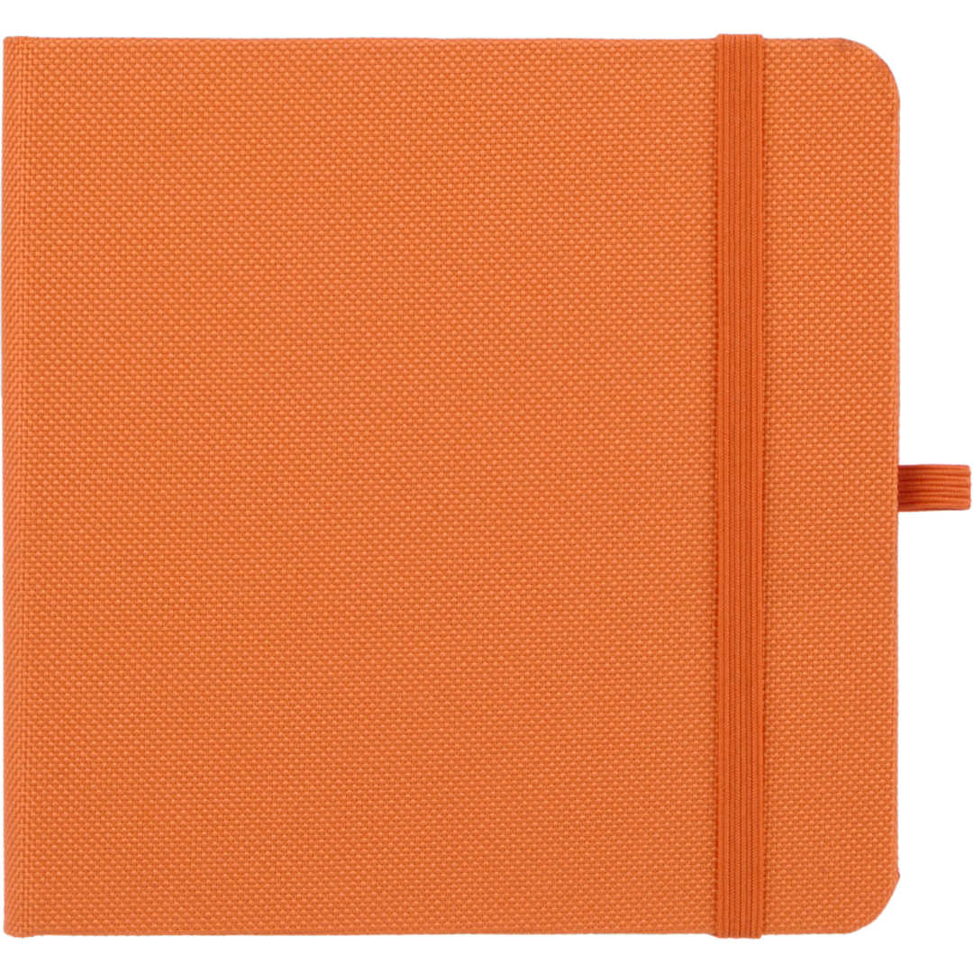 Bullet 4.7" x 4.7" Remark Recycled Square Notebook - SM-5345 Orange