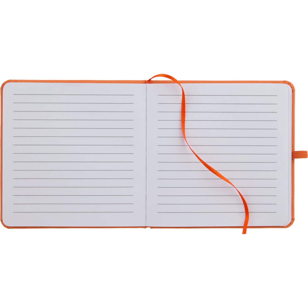 Bullet 4.7" x 4.7" Remark Recycled Square Notebook - SM-5345 Orange