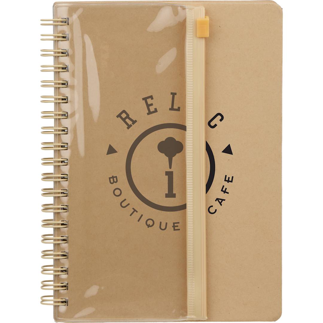 5" x 7" FSC® Mix Doodle Notebook with Markers? - SM-5346 Natural