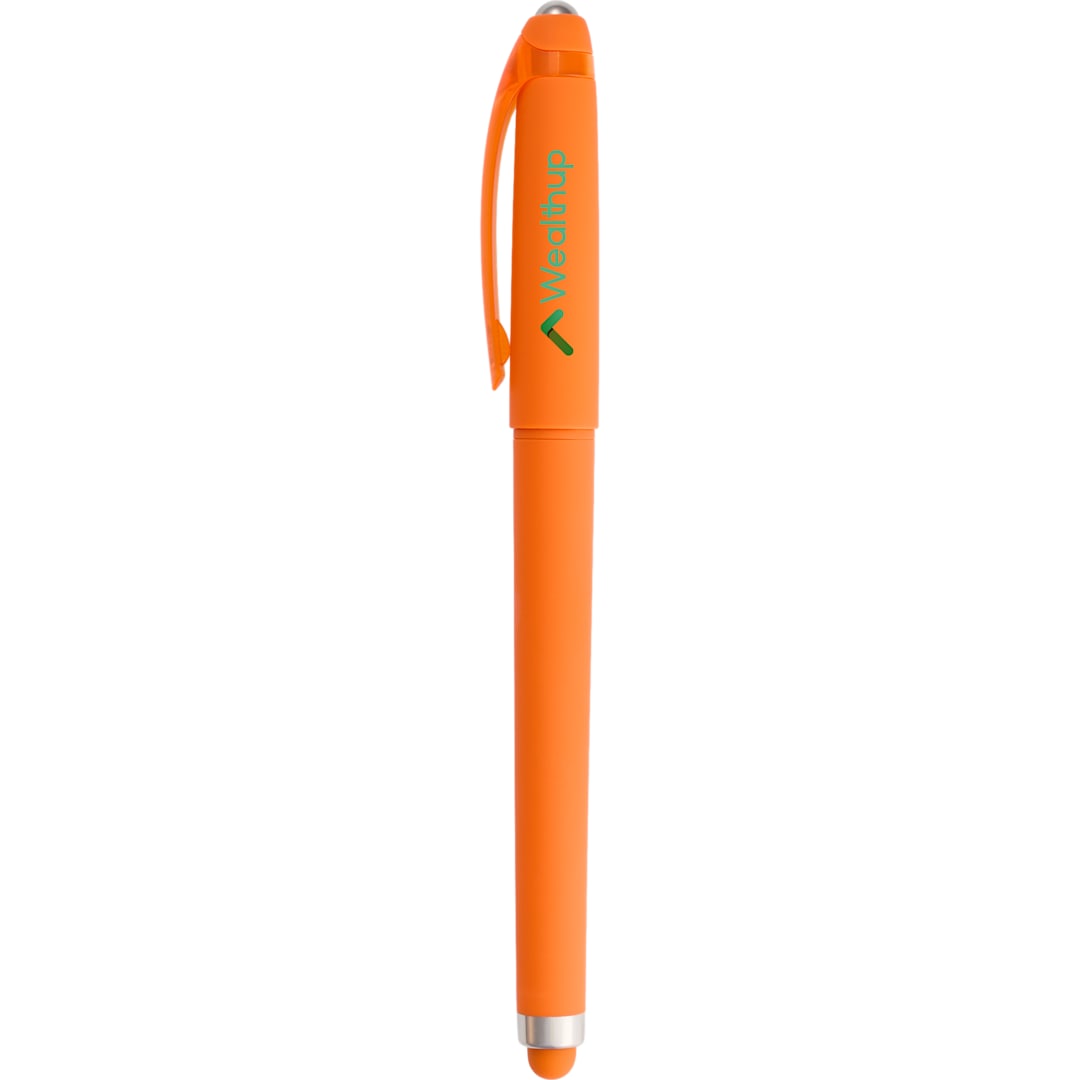 Rovio Recycled Fidget Stylus Pen - SM-5347 Orange