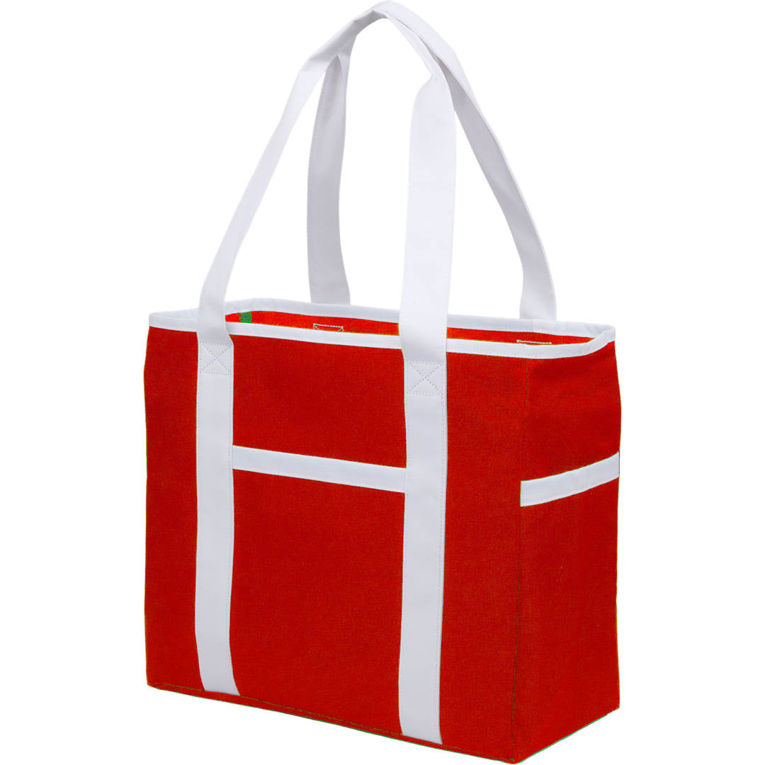 Varsity Club Tote - SM-5458 Red