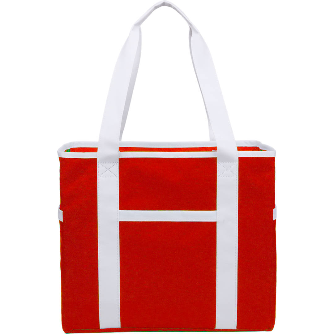 Varsity Club Tote - SM-5458 Red