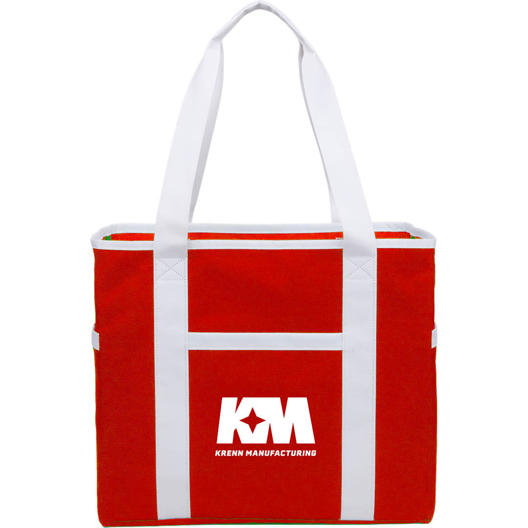 Varsity Club Tote - SM-5458 Red