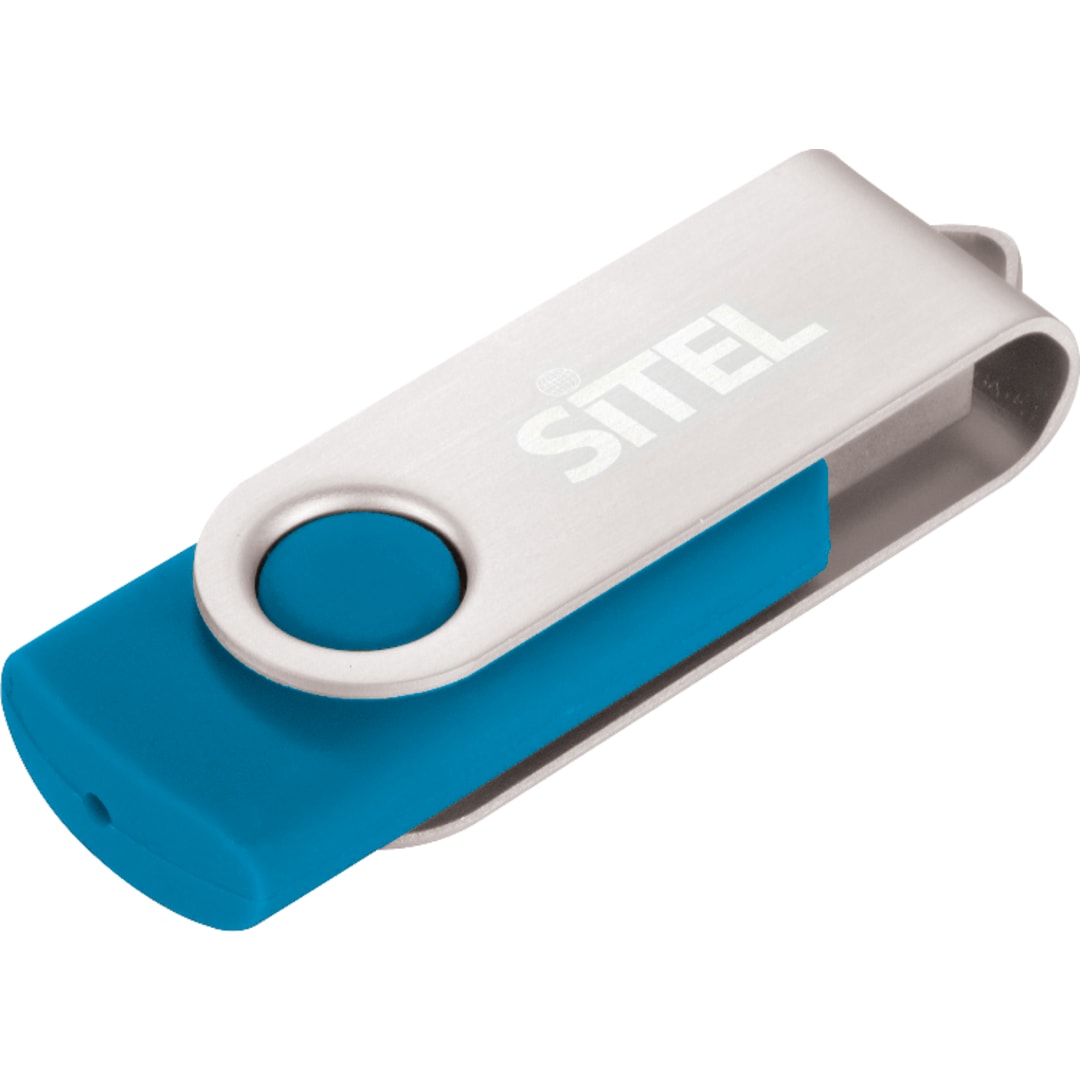 Rotate Flash Drive 8GB - 1690-53 Blue