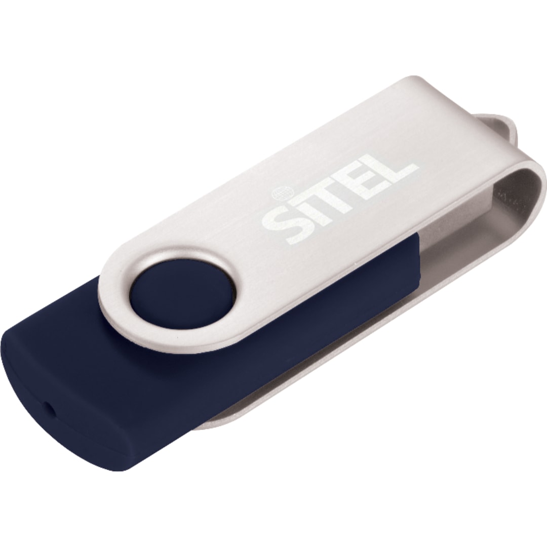Rotate Flash Drive 8GB - 1690-53 Blue