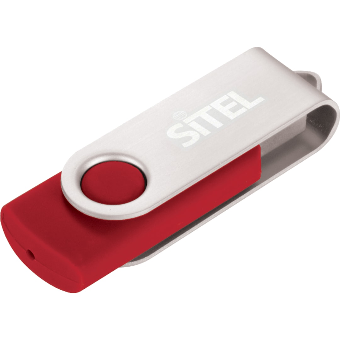 Rotate Flash Drive 8GB - 1690-53 Red