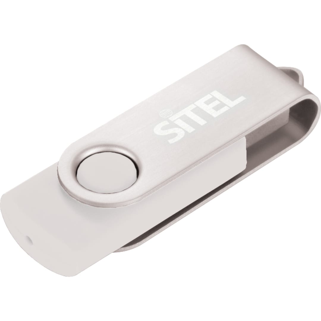 Rotate Flash Drive 8GB - 1690-53 White