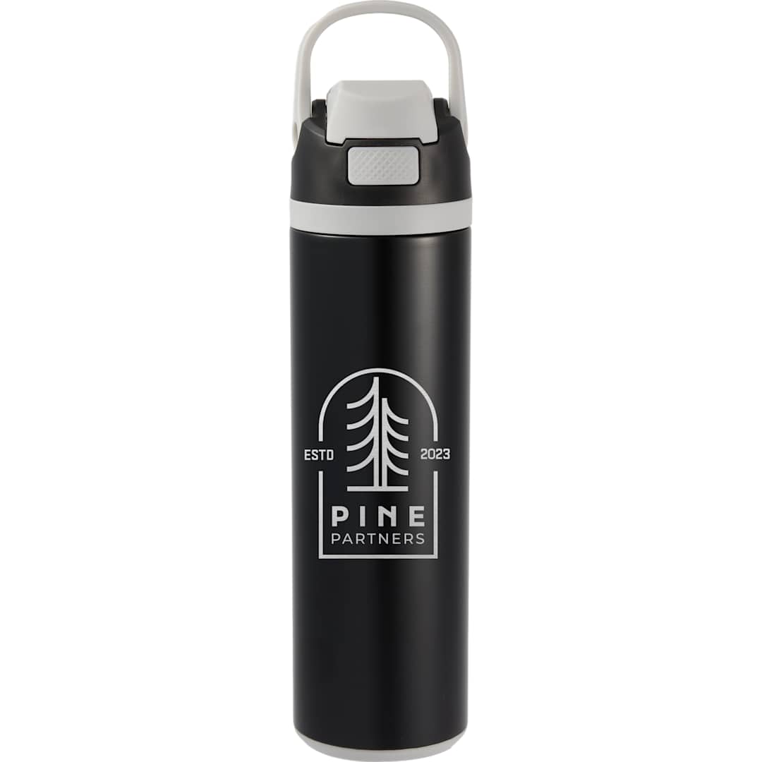 Reef 24oz Vacuum Recycled Stainless-steel Bottle - SM-6981 Black