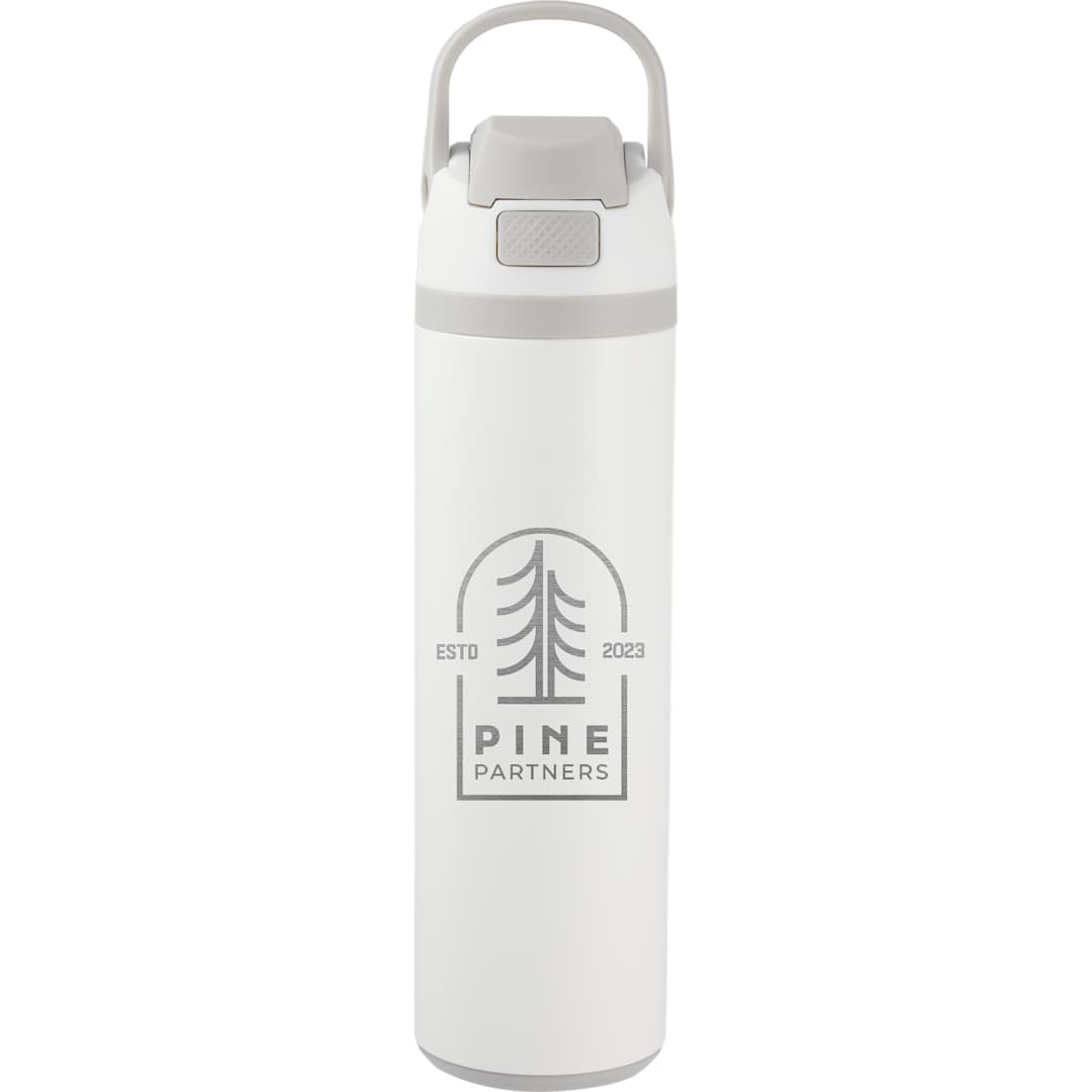 Reef 24oz Vacuum Recycled Stainless-steel Bottle - SM-6981 White