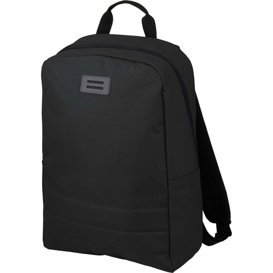 Bullet Ripple Recycled 15" Computer Backpack - SM-8219 Black