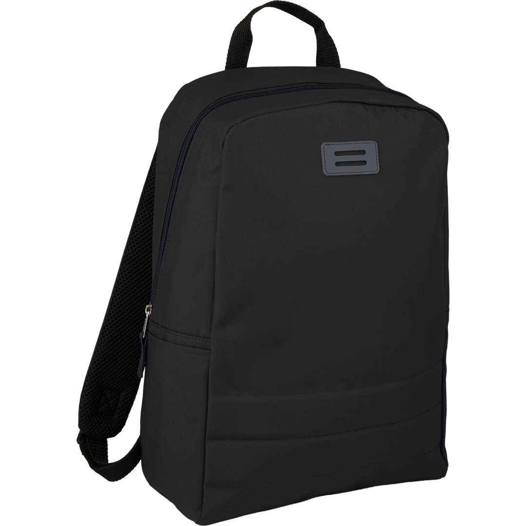 Bullet Ripple Recycled 15" Computer Backpack - SM-8219 Black