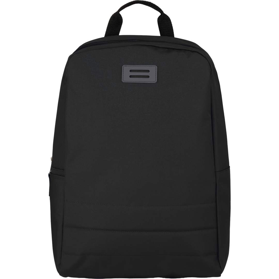 Bullet Ripple Recycled 15" Computer Backpack - SM-8219 Black