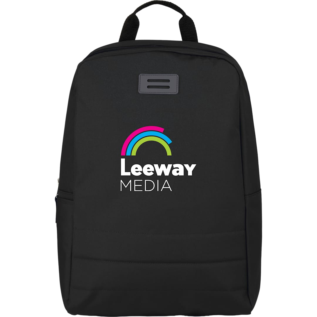 Bullet Ripple Recycled 15" Computer Backpack - SM-8219 Black