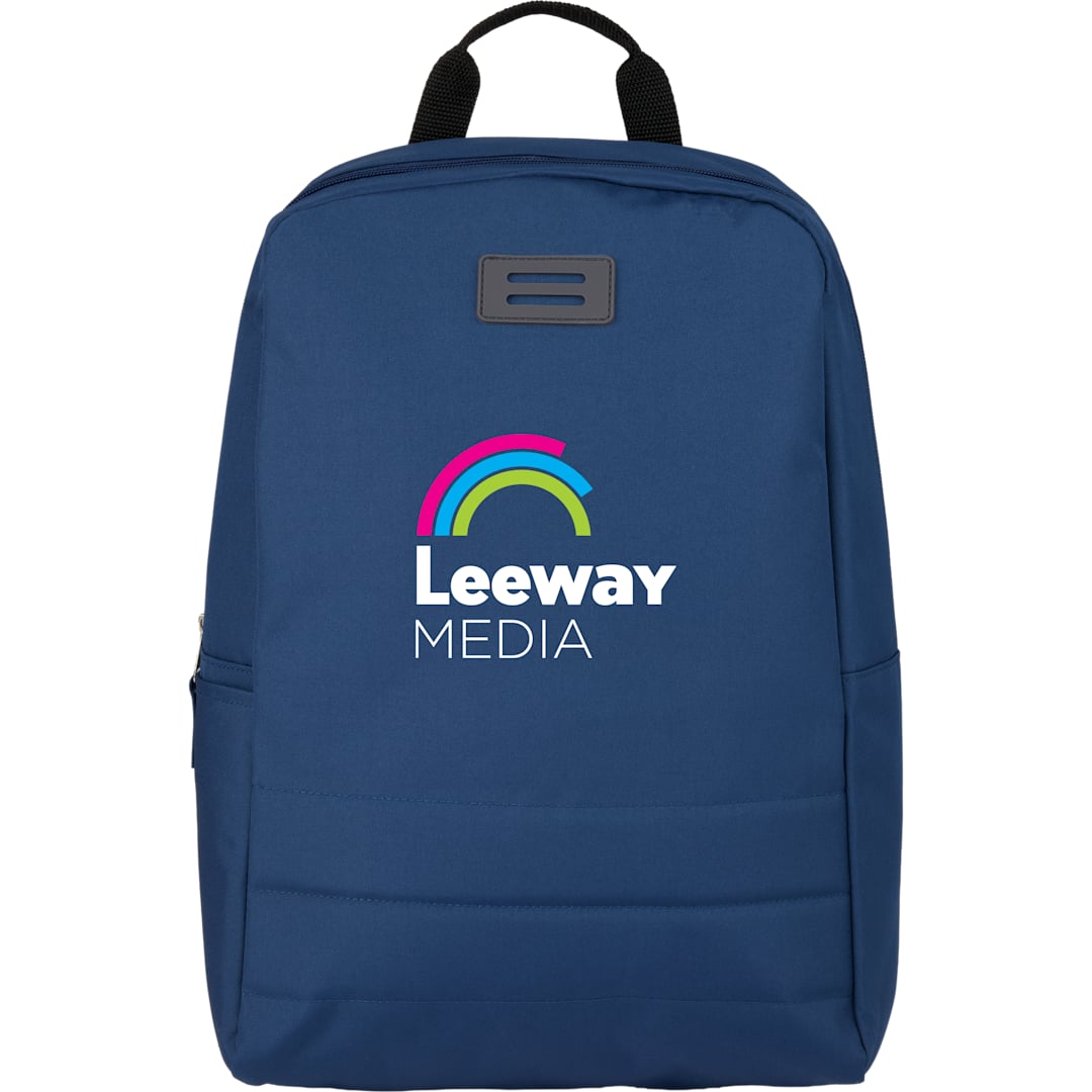 Bullet Ripple Recycled 15" Computer Backpack - SM-8219 Blue