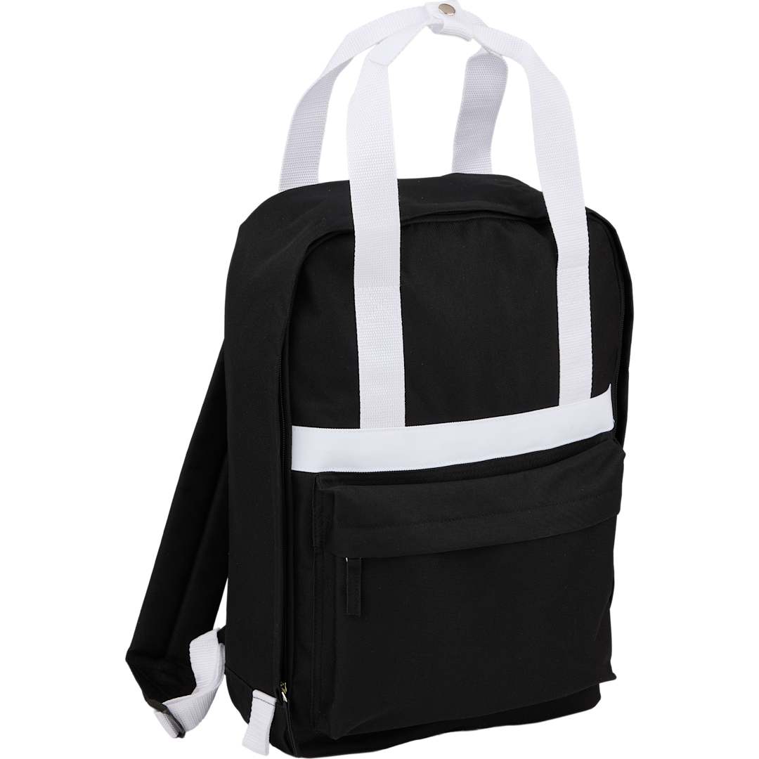 Varsity Recycled Backpack - SM-8221 Black