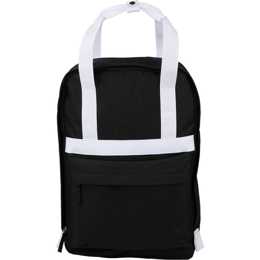 Varsity Recycled Backpack - SM-8221 Black