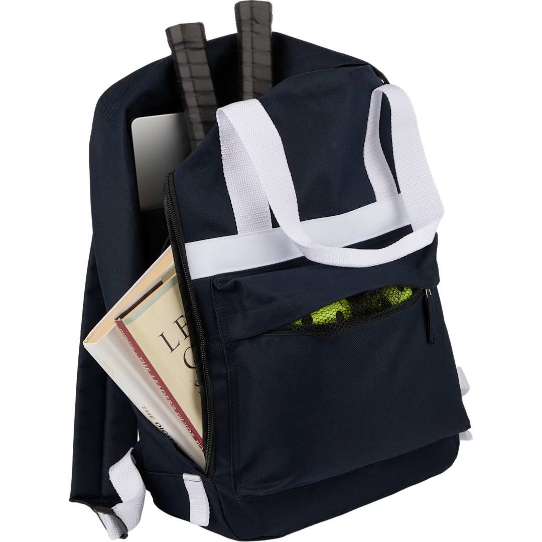 Varsity Recycled Backpack - SM-8221 Blue