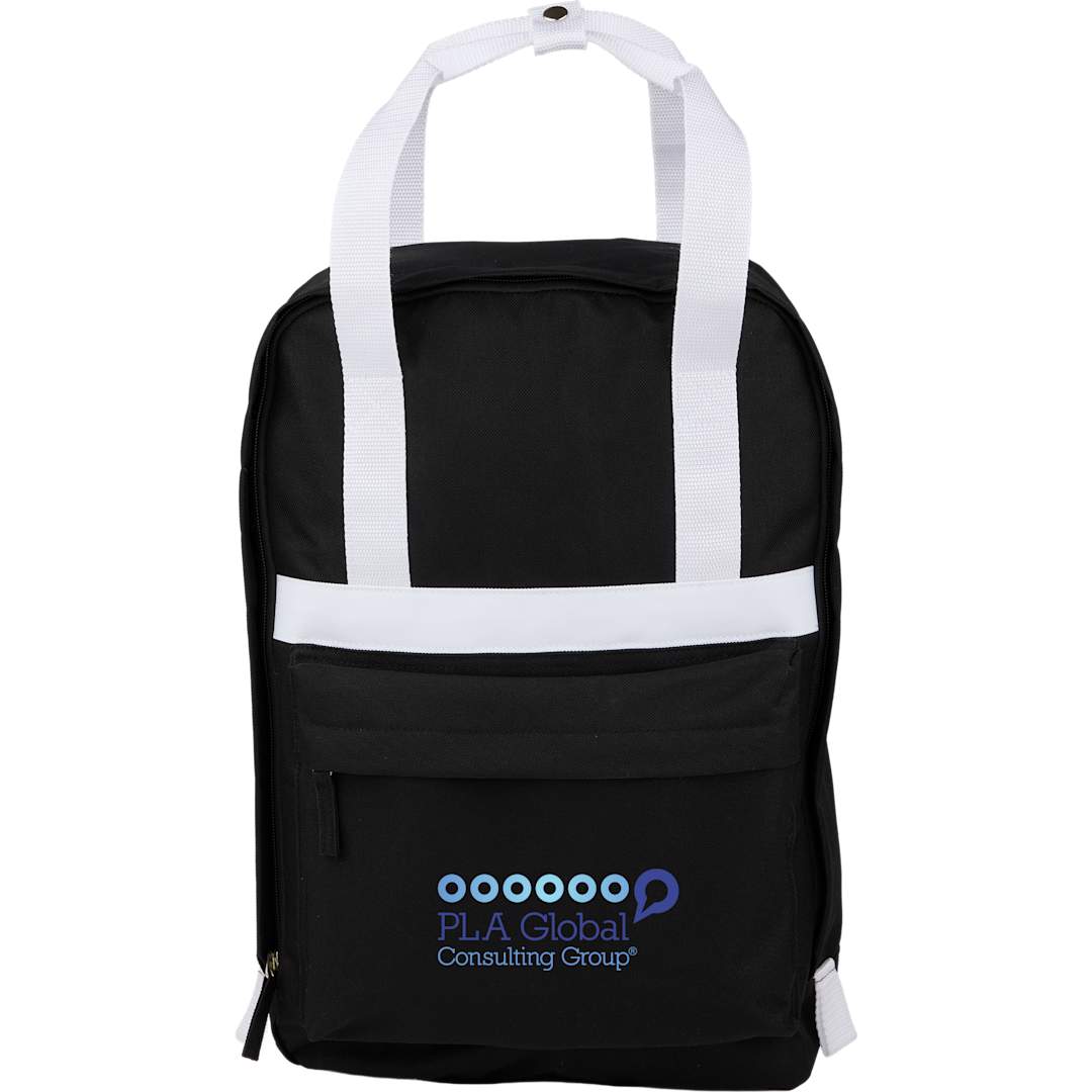 Varsity Recycled Backpack - SM-8221 Black