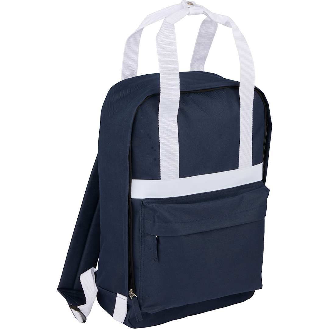 Varsity Recycled Backpack - SM-8221 Blue