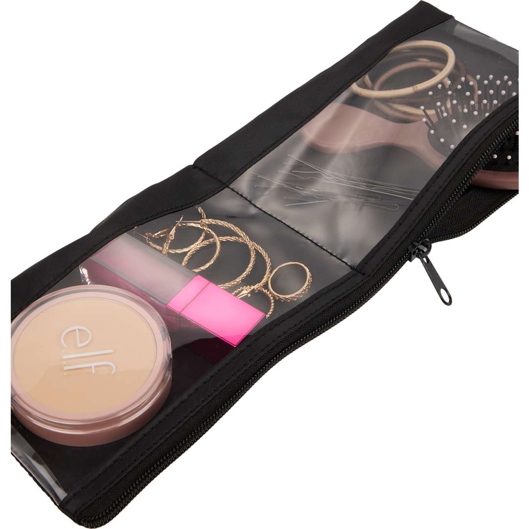 Two Compartment Travel Organizer - SM-8223 Black