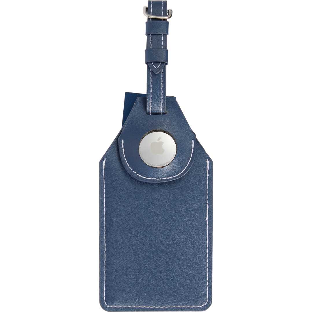Wander & Roam Wander &amp; Roam Luggage Tag w/ Air Tag Holder - 1126-06 Blue