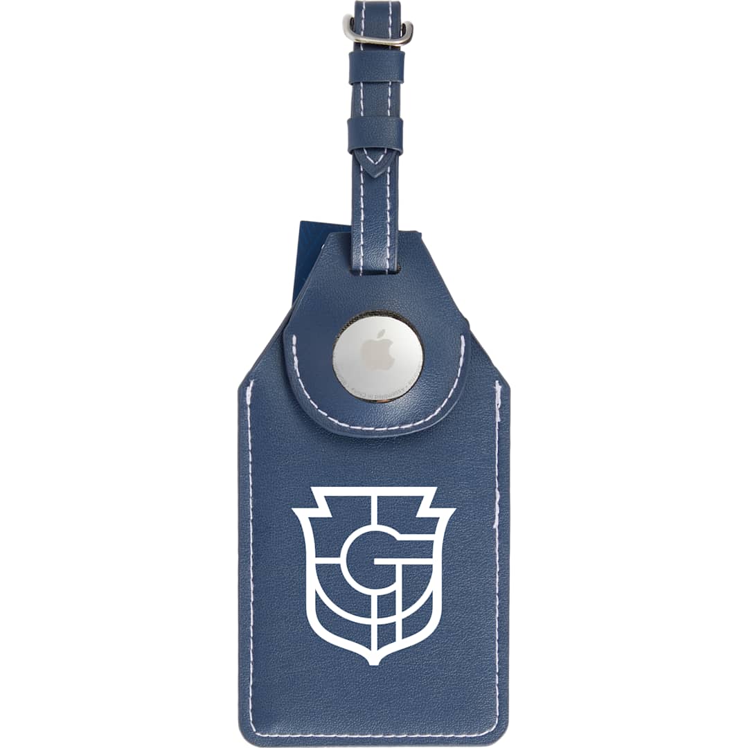 Wander & Roam Wander &amp; Roam Luggage Tag w/ Air Tag Holder - 1126-06 Blue