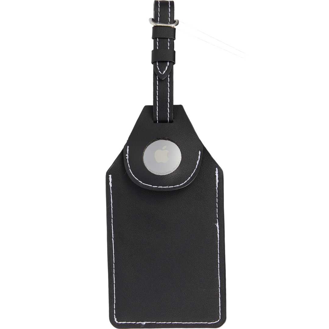 Wander & Roam Wander &amp; Roam Luggage Tag w/ Air Tag Holder - 1126-06 Black