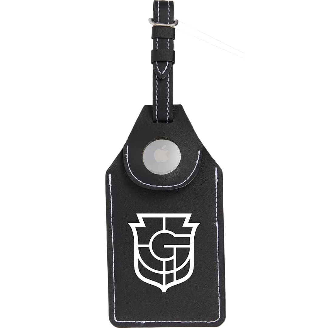 Wander & Roam Wander &amp; Roam Luggage Tag w/ Air Tag Holder - 1126-06 Black