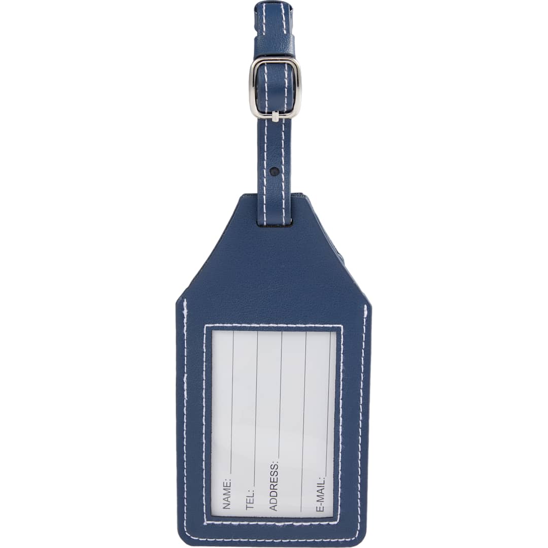 Wander & Roam Wander &amp; Roam Luggage Tag w/ Air Tag Holder - 1126-06 Blue